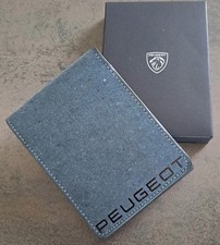 Portefeuille / Wallet PEUGEOT Nouveau Logo en  cuirs recyclés- NEUF 