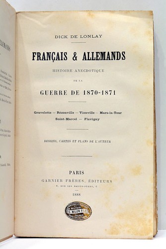 Livre ancien lonlay - livre,