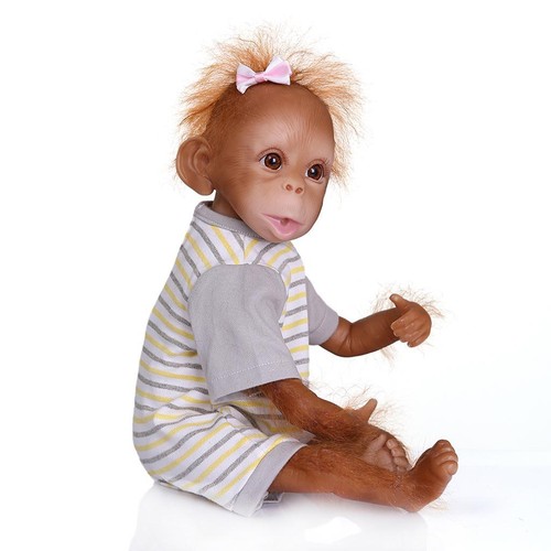 Poupées singe bébé reborn - singe,