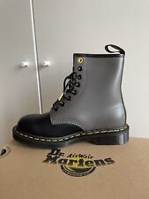 Dr. Martens boots 1460 en cuir Lisse à lacets Black Charcoal Black 37