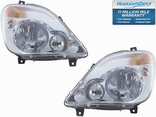 Left and right headlight - left, for