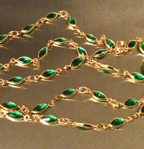 Plaqué carats parure - plaqué, or