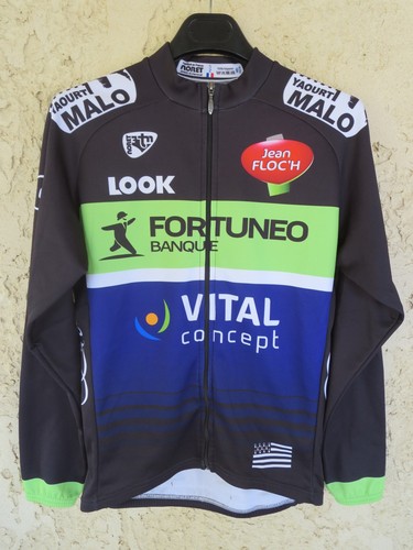 Maillot cycliste fortuneo - maillot,