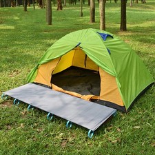 Lit de camping pliant avec