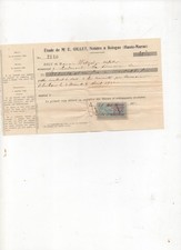 timbre quittance ceres 1922