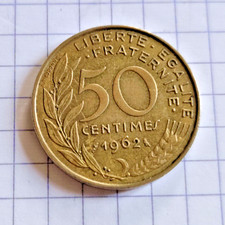 50 Centimes France 1962 -
