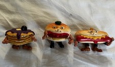 Food Fighters - Lot of 3 Figurines