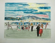 Yves BRAYER :  La Corniche -