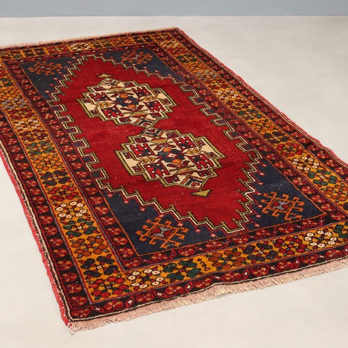 Tapis ismirne ancien laine - ancien,