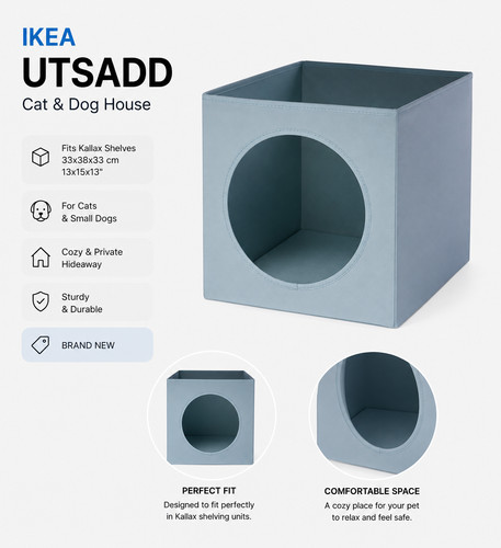 Ikea utsadd cat dog house - utsadd,