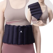 Grand coussin chauffant en noyaux de cerise avec sangle réglable résistant au...