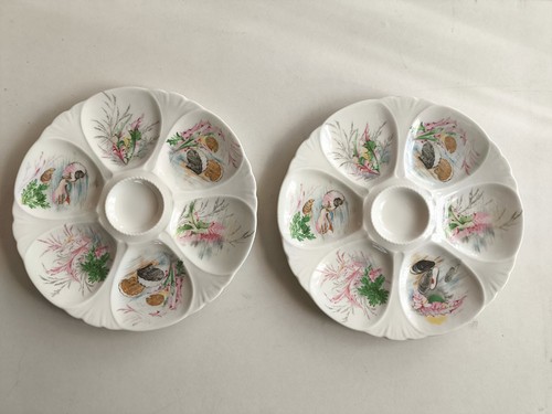 Table assiettes huitres - :,