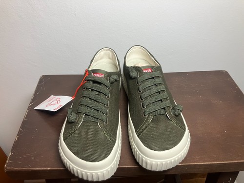 Camper green peu - green,