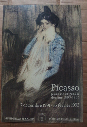 Pablo picasso affiche expo - picasso,
