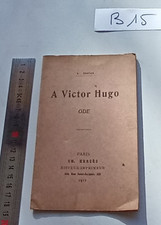 Livre A Victor Hugo Ode A
