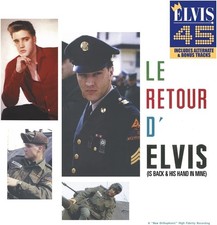 Elvis Presley Le Retour D'Elvis (Is Back & His Hand in Mine) (CD) Album