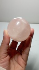 160g SPHÈRE  EN QUARTZ  ROSE