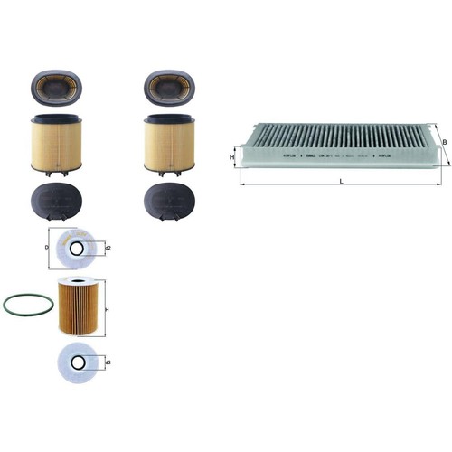 Filtre knecht compatible avec - filtre,