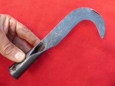 coupe gui emondoir en fer forge de jardinier horticulteur  outil ancien n°11