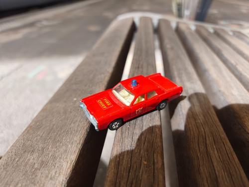 Matchbox mercury fire chief - mercury,
