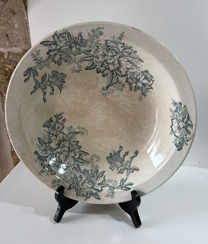 Plat creux faïence terre - terre, de