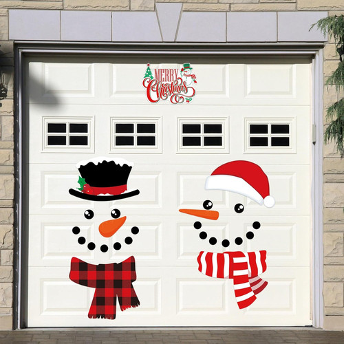 Pcs christmas garage door - 25,