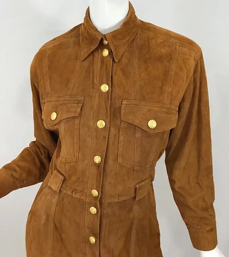 Manteau long femme vintage - , en