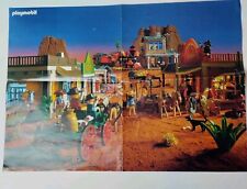 Playmobil Poster Affiche 1994 Fort Glory Colorado Springs Originale 