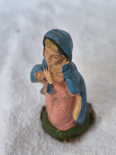 Santon pour creche - santon, vierge