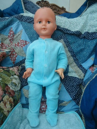 Ancienne poupee baigneur aux - poupee,