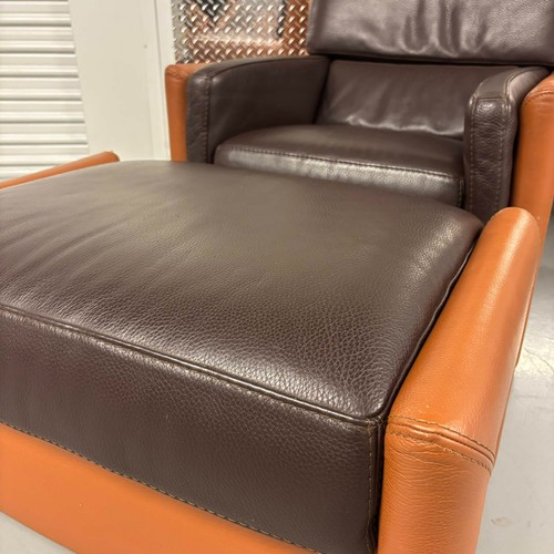 Roche bobois two tone leather - bobois,
