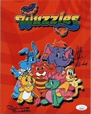 ALAN OPPENHEIMER & BRIAN CUMMINGS Authentic Signed WUZZLES 8x10 Photo JSA COA