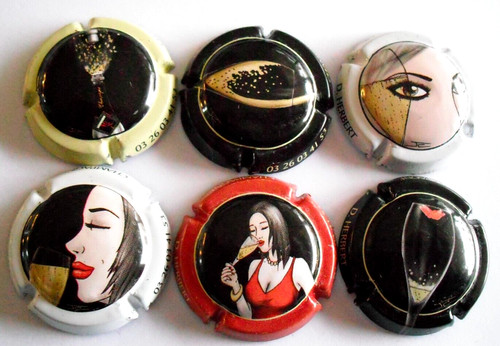 Lot capsules de champagne - de,