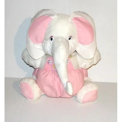 Peluche elephant toile - en,
