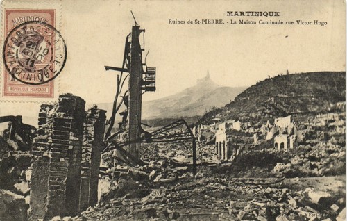 Martinique ruines de - ruines,
