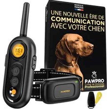 PAWPRO Collier de Dressage pour Chien - Collier Anti Aboiement Professionnel