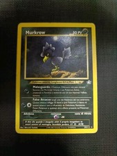 Carte pokémon murkrow - pokémon, neo