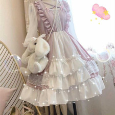 Femme fille ruffles - fille, robe