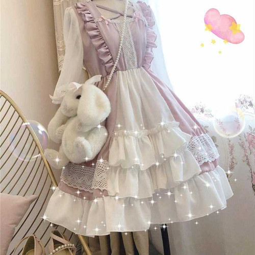 Femme fille ruffles - femme, robe