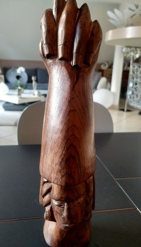 Sculpture totem indien - sculpture/totem.,