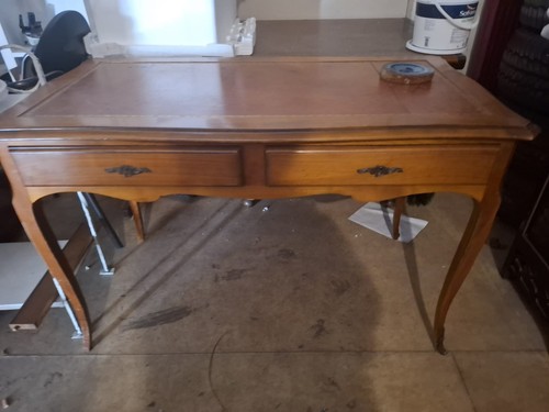 Bureau bois massif marron - ,