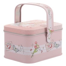  Boîte de rangement décorative Boîte en métal vide Conteneur de rangement de