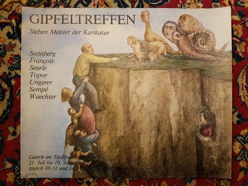 Affiche 1981 roland topor - 1981,