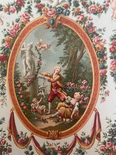 Chromolithographie auguste - chromolithographie,