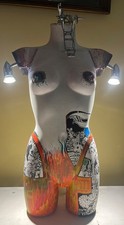 Lampe buste femme decoration