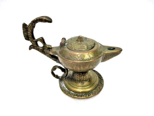 Lampe huile sur pied - huile,
