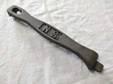 Ancienne Clé, Crochet en acier NS de 22,5 cm de long pour Poêle à bois ou fuel