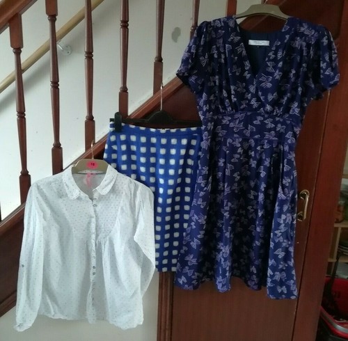 Lot robe soie john lewis - john, blanc