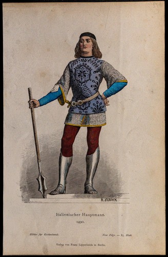 1880ca capitaine italien en - capitaine,