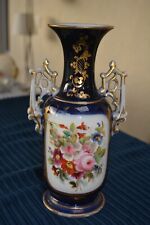 TRES BEAU VASE EN PORCELAINE DE VALENTINE OU BAYEUX